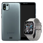 Smartphone Soho Style 5.5" DS 2/16GB Gray + Smartwatch G-Tide Q1 Gray