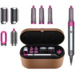 Modelador de Cabelo Dyson Airwrap HS01 1300W 220~240V/50Hz - Niquel/Fuchsia