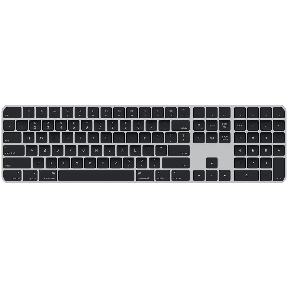 15364321980-mmmr3ll-a-1.jpg Apple Magic Keyboard MMMR3LE/A Touch ID USB-C (Español) - Black - Imagem 1