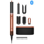 Modelador de Cabelo Dyson Airwrap Co-anda2x Straight+Wavy HS09 1700W 220~240V/50-60Hz - Amber Silk