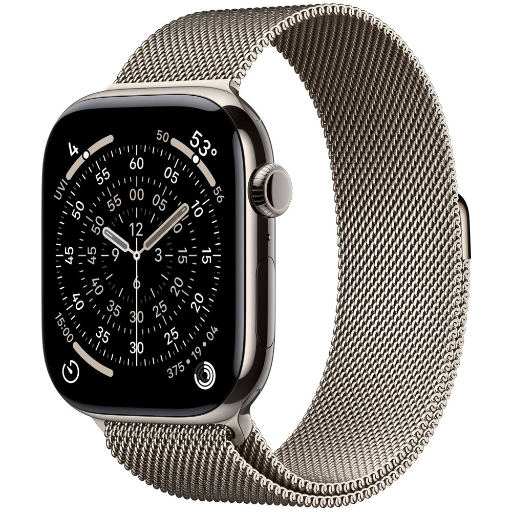 15420408482-series-11-46mm-gps-celular-titanium-natural-loop-natural-milanese-1.jpg Apple Watch Series 11 46mm GPS + Celular MFD04LW/A Natural Titanium/Natural Milanese Loop M/L - Imagem 1