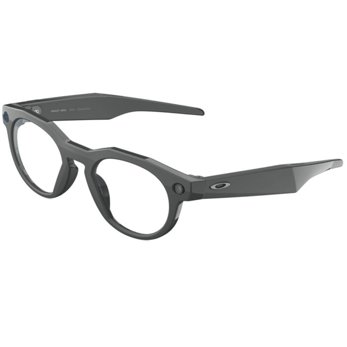 Óculos de Sol Smart Oakley Meta HSTN - Black/Clear to Amethyst Transitions - Imagem 2