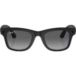 Oculos Ray Ban Meta Wayfarer RW4008 F-Matte Black L-Polarized Gradient Graphite (59287) - Imagem 2
