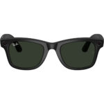 Oculos Ray Ban Meta Wayfarer RW4006 F-Matte Black L-Clear To Graphite Green (50505) - Imagem 2