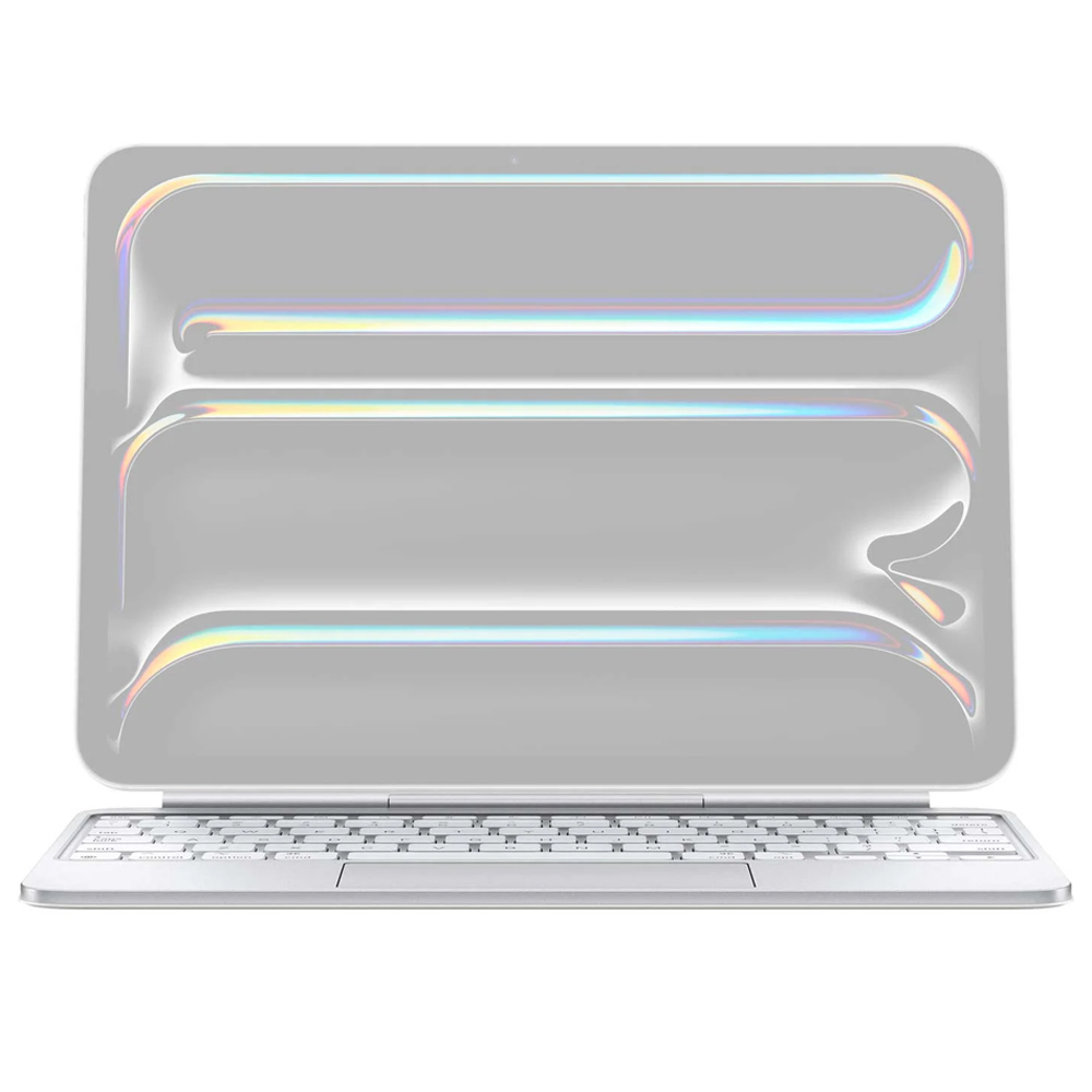 15319316064-mwr03ll-2.jpg Apple Magic Keyboard iPad Pro 11" M4 MWR03LL/A (Ingles) - White - Imagem 1