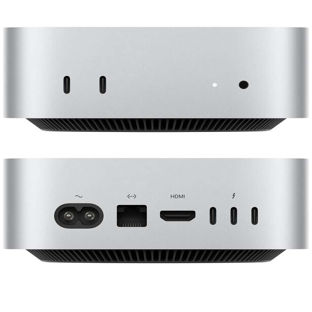 15325068877-mac-mini-m4-1.jpg Apple Mac mini 16GB/512GB M4 MU9E3LL/A (2024) - Silver - Imagem 1
