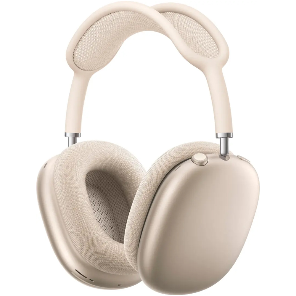 15364316426-apple-airpods-max-starlight-1.jpg Apple AirPods Max MWW53AM/A USB-C (2024) - Starlight - Imagem 1
