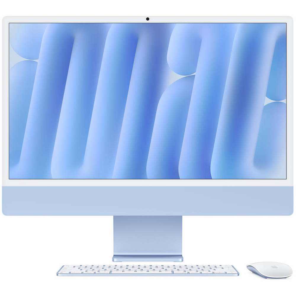 15374767562-imac-m4-2024-blue-1-3.jpg Apple iMac M4 24.4" 24GB RAM/512GB SSD MD2T4LL/A (2024) - Blue - Imagem 1