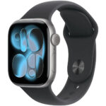Apple Watch Series 11 46mm GPS MEV44LW/A Aluminum Silver/Sport Band Space Gray M/L