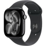 Apple Watch Series 11 46mm GPS MEUX4LW/A Aluminum Jet Black/Sport Band Jet Black M/L