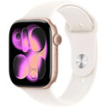 Apple Watch Series 11 46mm GPS + Celular MFCJ4LW/A Aluminum Rose Gold/Sport Band Light Blush M/L