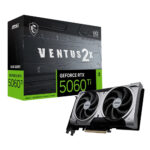 Placa de Video MSI Ventus X2 OC Plus NVIDIA GeForce RTX-5060Ti 16GB GDDR7
