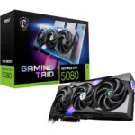 Placa de Vídeo MSI GeForce RTX 5080 Gaming Trio 16GB GDDR7