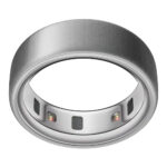 Anel Inteligente Smart Oura Ring 4 Bluetooth Tamanho 11 - Brushed Silver