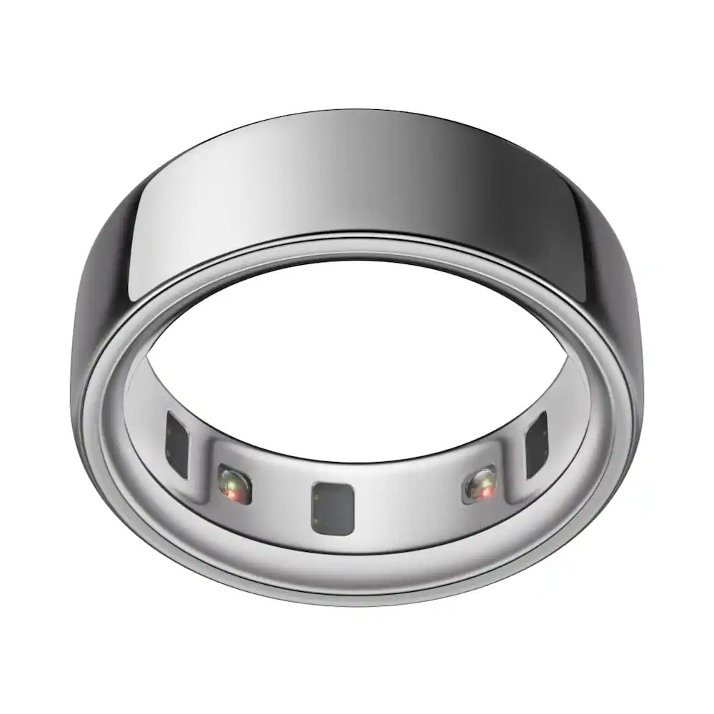15546562811-silver.jpg Anel Inteligente Smart Oura Ring 4 Bluetooth Tamanho 7 -Silver - Imagem 1