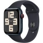 Apple Watch Se 2 44mm GPS + Celular MXG23LL/A Aluminum Midnight/Sport Band Midnight M/L (55100)