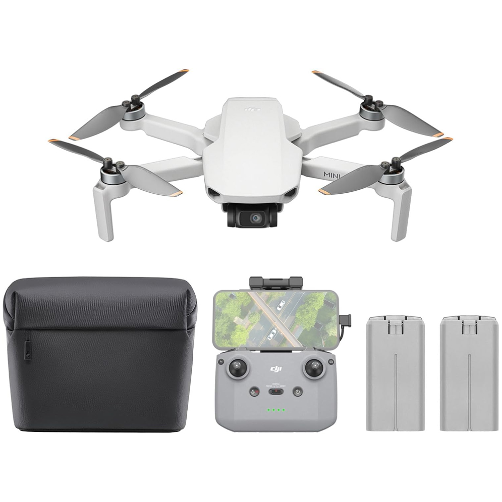 15381491070-mini-4k-camera-drone-combo.jpg Drone DJI Mini 4K Fly More Combo (GL) - Imagem 1