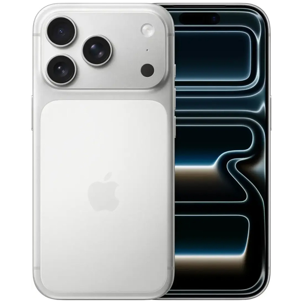 15382469972-iphone-17-pro-silver-1-3.jpg Apple iPhone 17 Pro 256GB ESIM LL - Silver - Imagem 1
