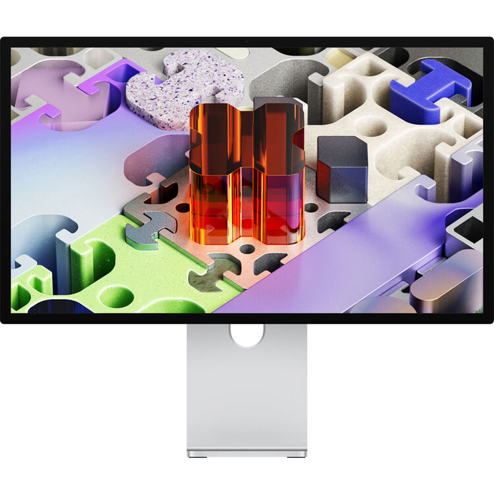 15517507169-2026-standard-glass-soporte.jpg Apple Mac Studio 27" 5K MFEL4LL/A Display XDR, Standard Glass, Tilt- and Height-Adjustable Stand (2026) - Imagem 1