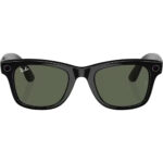 Oculos Ray Ban Meta Wayfarer GEN 2 RW4012 Standard Shine Black/G15 Green (53630) - Imagem 2