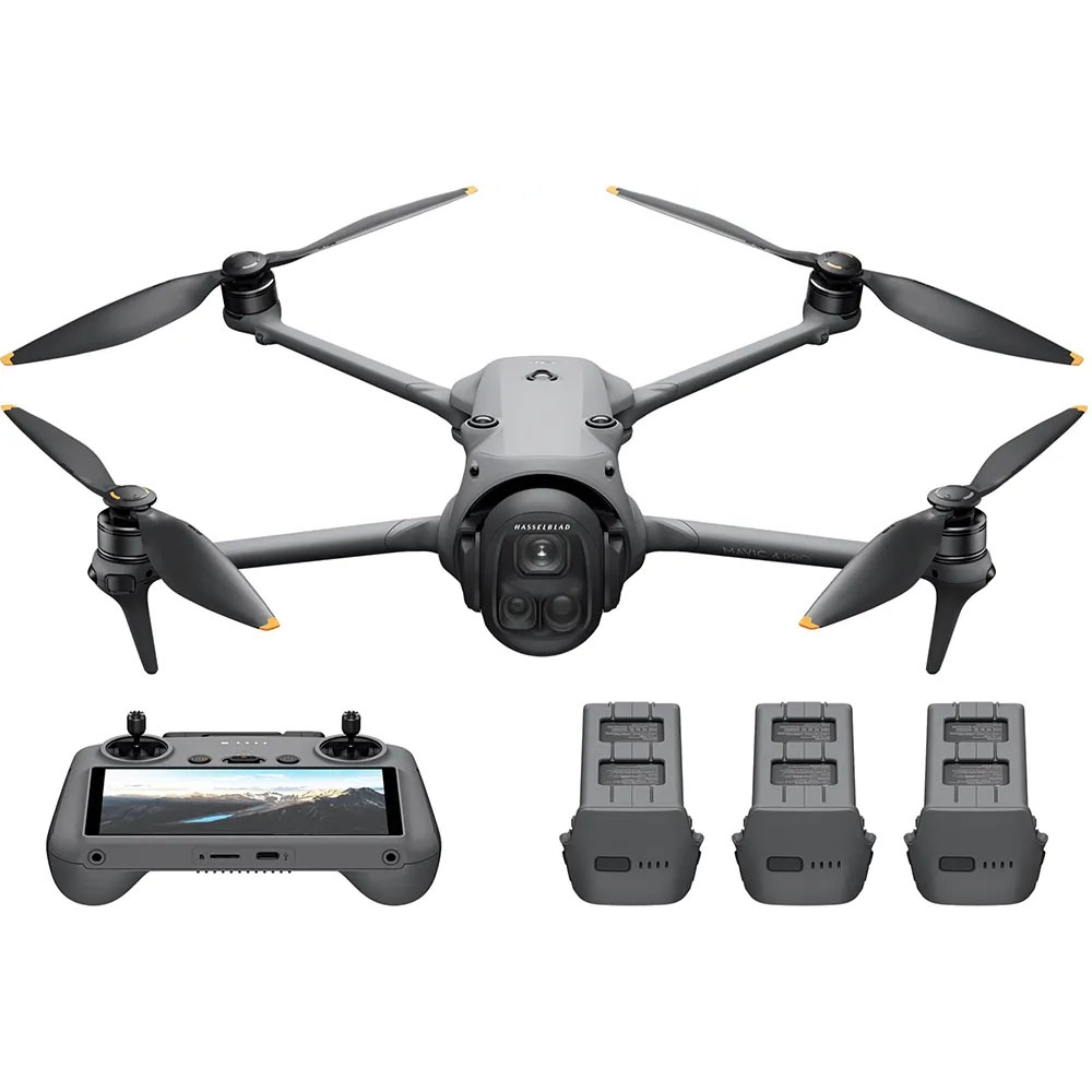 15556579728-drone-dji-mavic-4-pro-fly-more-combo.jpg Drone DJI Mavic 4 Pro 512 GB Creator Combo (DJI RC PRO 2) (59064) - Imagem 1