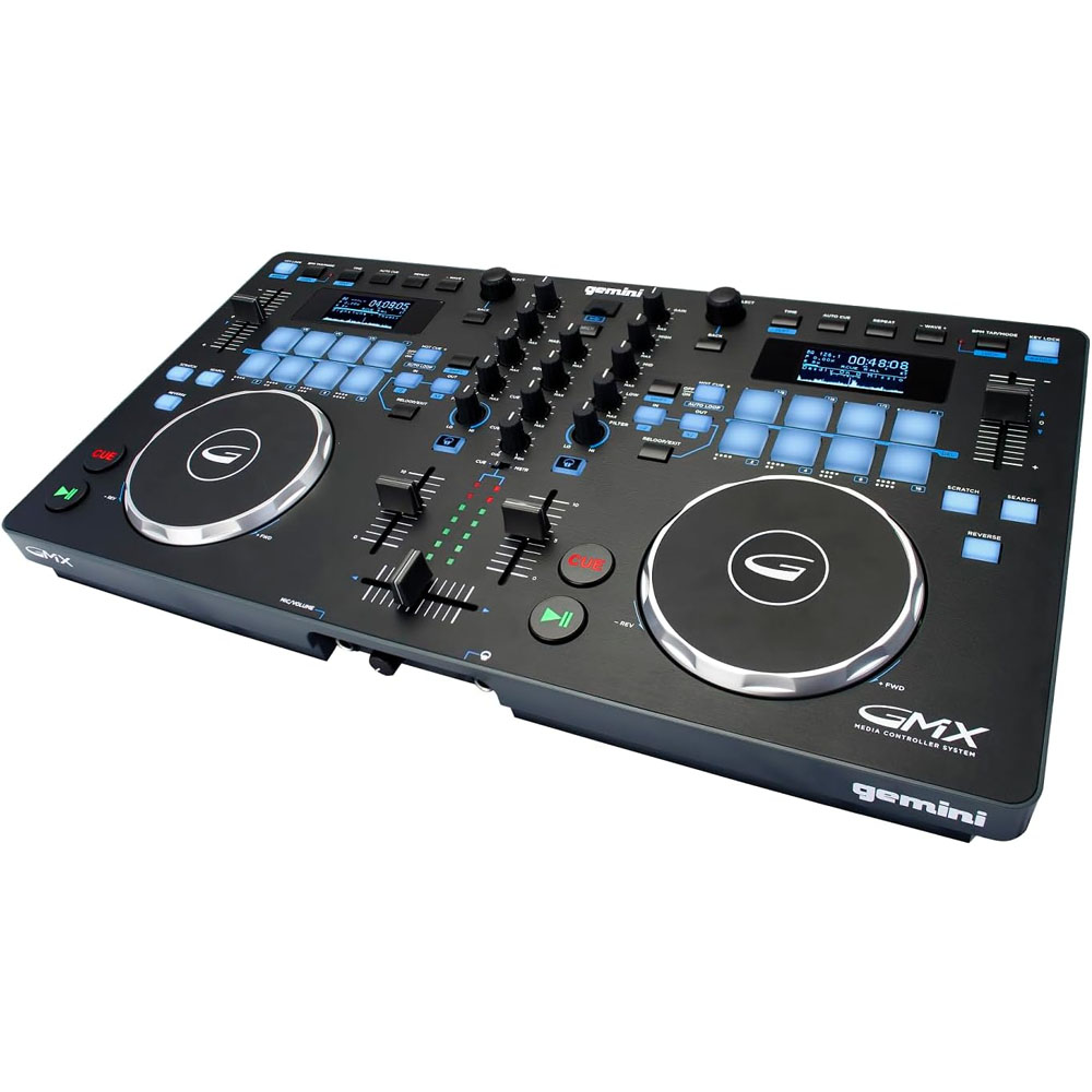 15558240523-controller-dj-gmx.jpg Gemini Sound GMX - Controlador DJ (67348) - Imagem 1