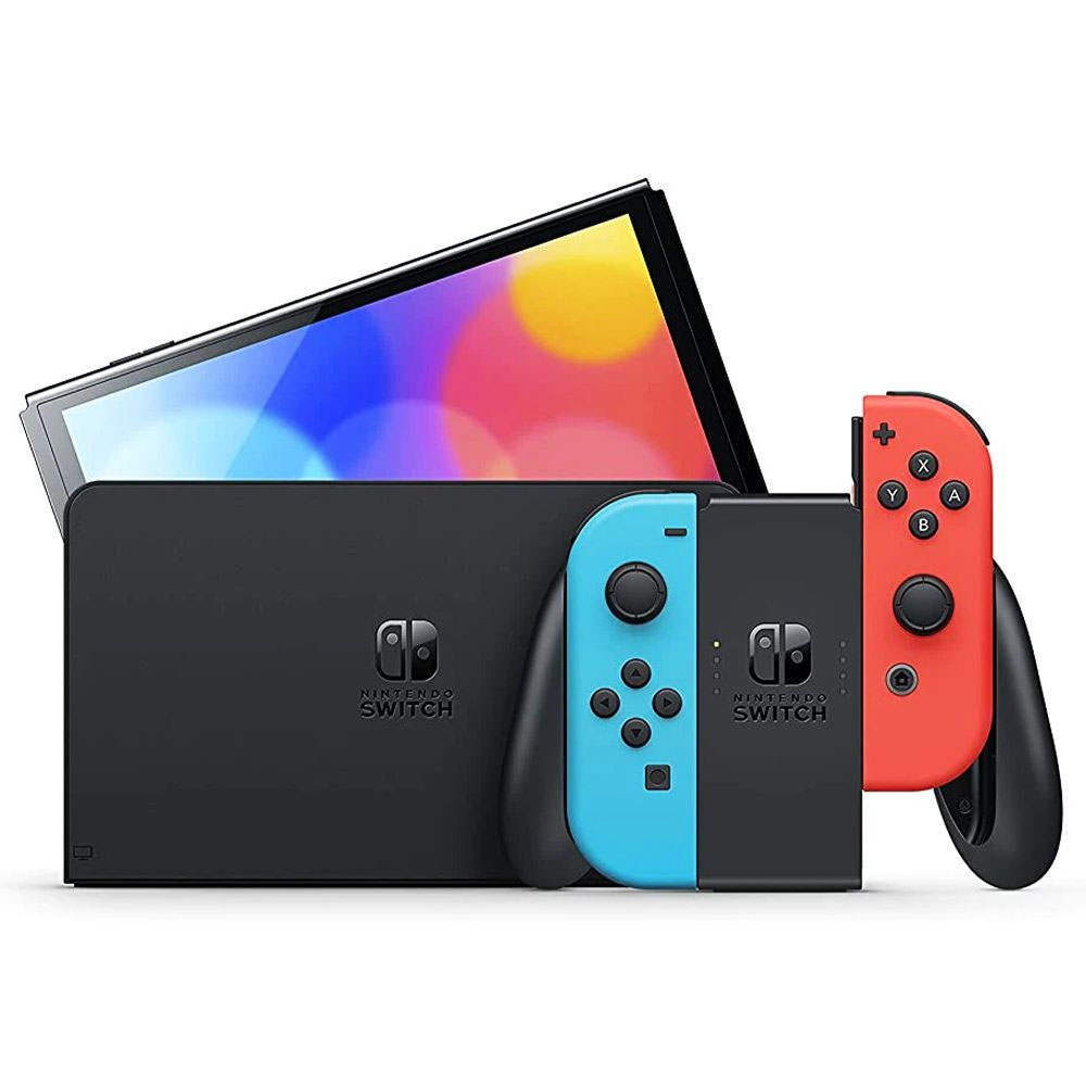 15562588169-heg-s-kabaa-v2.jpg Console Nintendo Switch 32GB Red/Blue HEG-S-KABAA V2 (56103) - Imagem 1
