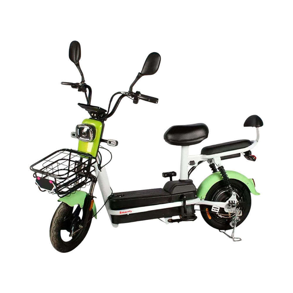 15563899720-be07g-verde.jpg Moto Elétrica Smartfy BE07G - Green Autopropelid (65770) - Imagem 1