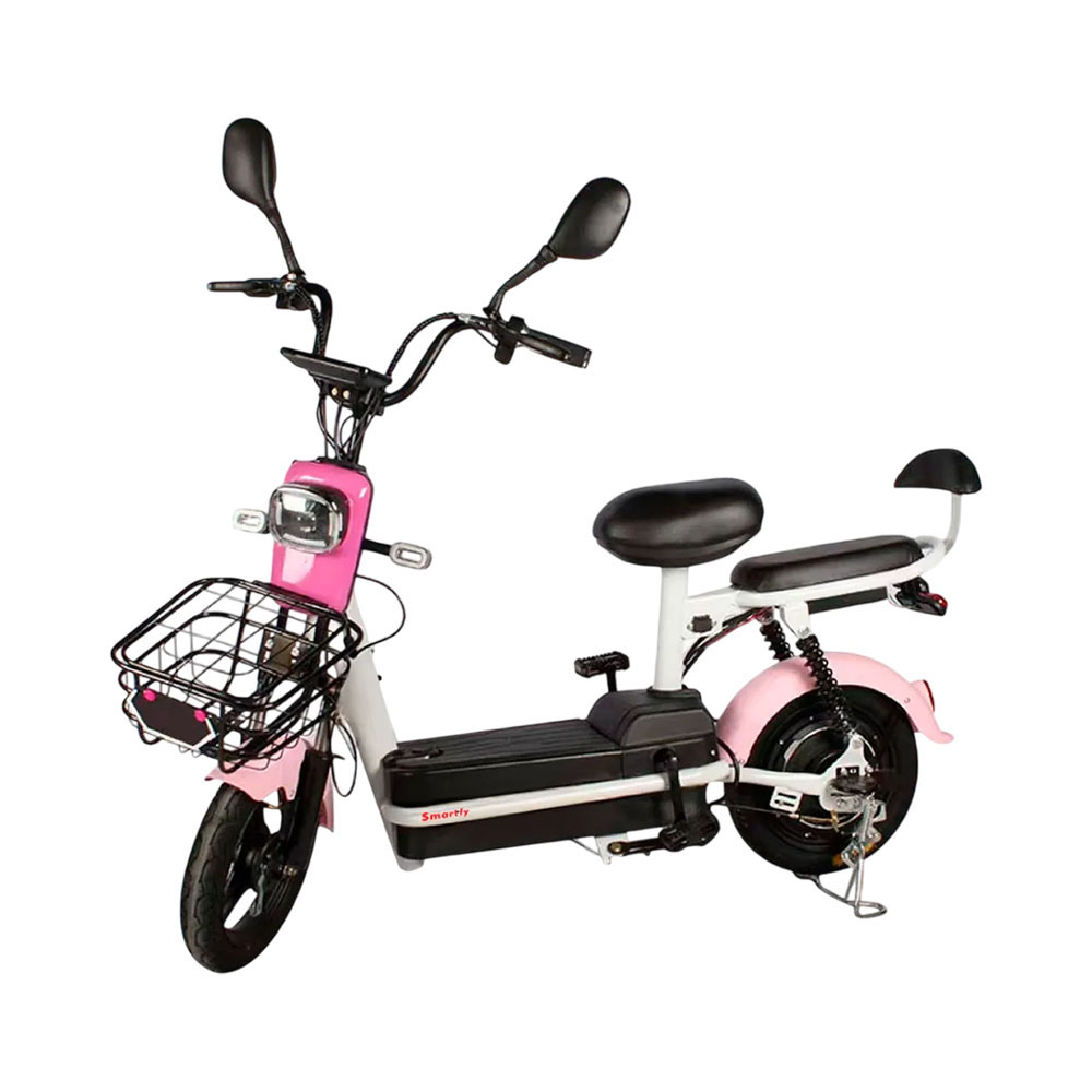 15563903736-be07g-pink.jpg Moto Elétrica Smartfy BE07P - Pink Autopropelid (65771) - Imagem 1