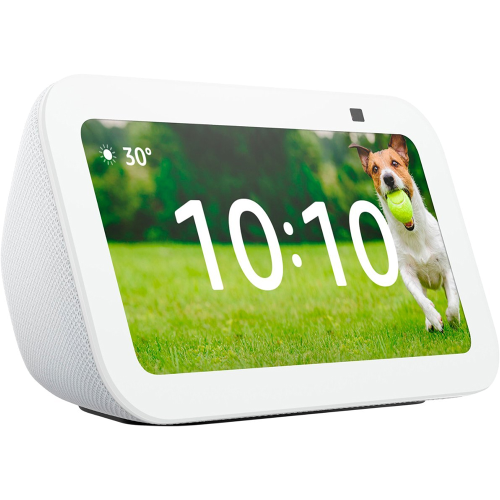 15239497243_15236582001_Amazon_Echo_Show_5_3ra_Glacier_White_1.jpg Smart Screen Amazon Echo Show 5 3TH Generation 5.5" Wi-Fi/Bluetooth/Alexa - Glacier White - Imagen 1
