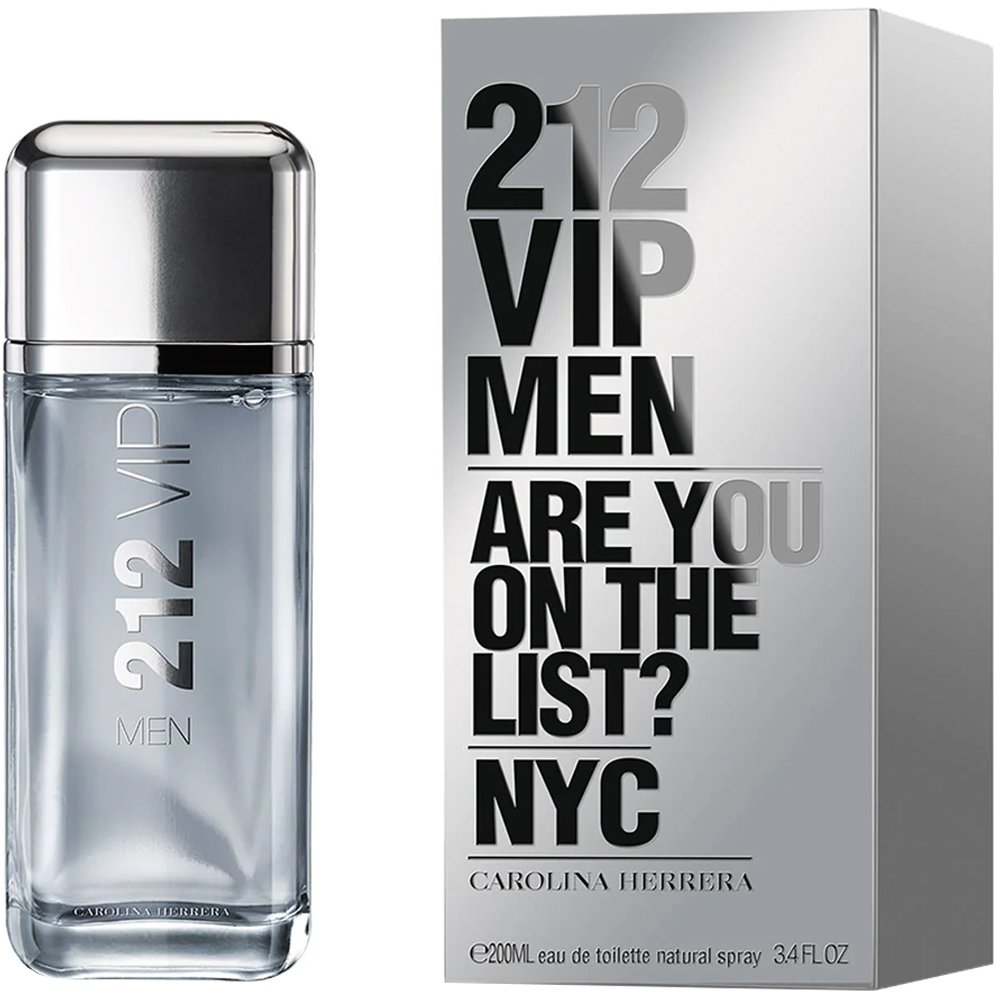 Perfume Carolina Herrera 212 VIP MEN EDT Masculino - 200ML